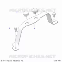 ENGINE, AIR INTAKE SYSTEM BRACKET