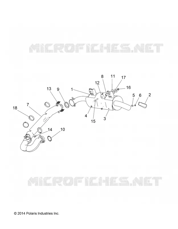 ENGINE, EXHAUST SYSTEM