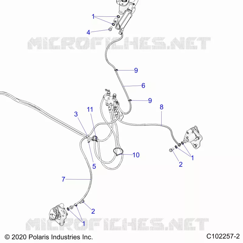 BRAKE LINES, FRONT