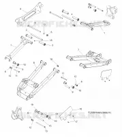 REAR SUSPENSION CONTROL ARMS