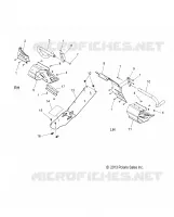 CHASSIS, CLUTCH GUARD AND FOOTRESTS