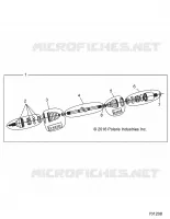 DRIVE TRAIN, FRONT HALF SHAFT