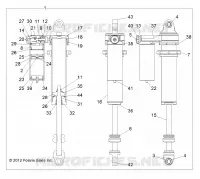 REAR SUSPENSION SHOCK (7043938)