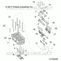 CYLINDER HEAD AND VALVES