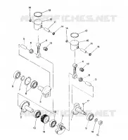 PISTON AND CRANKSHAFT SPRINT E/S (4915431543025A)