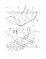FLOOR PANEL, PLASTIC, 4 PASSENGER