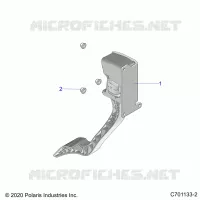 ENGINE, THROTTLE PEDAL
