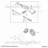BRAKES, REAR CALIPER