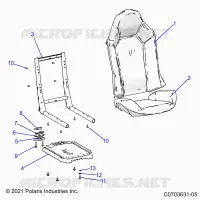 SEAT ASM., PASSENGER,
