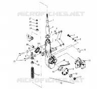 FRONT STRUT   ASSEMBLY 6X6 400L