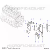 ENGINE, TIMING CHAIN AND RELATED