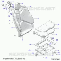 SEAT ASM.,REAR