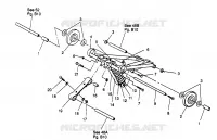 FRONT TORQUE ARM WIDETRAK LX 0962064 AND EUROPEAN WIDETRAK LX E962 (4931643164B011)