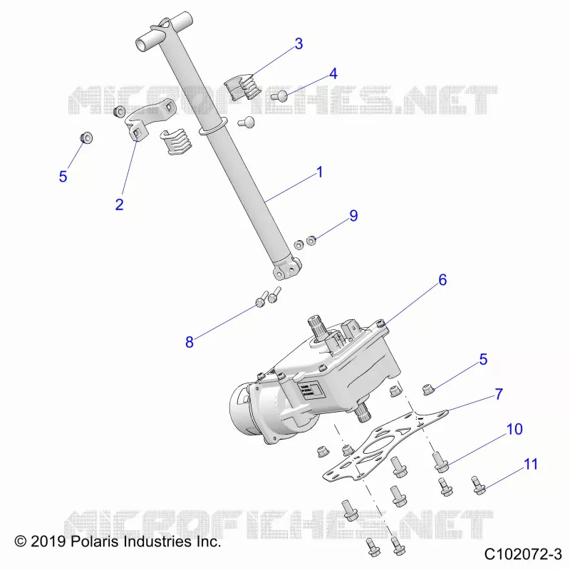 STEERING, STEERING POST  ASM.