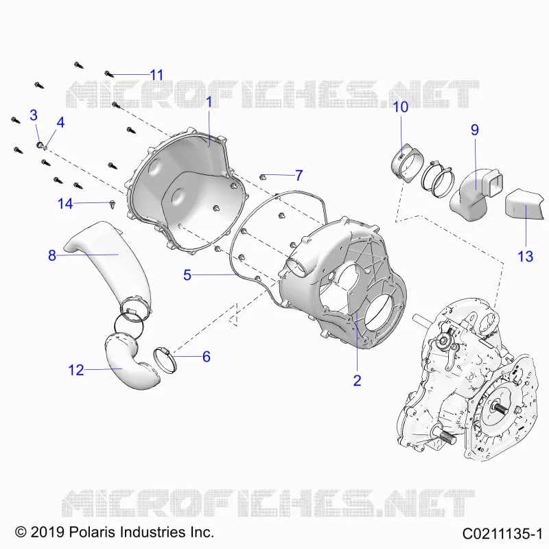 BODY, CLUTCH COVER