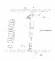 FRONT SUSPENSION SHOCK MOUNTING