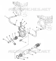 OIL PUMP ASSEMBLY SPORT / 0930443 (4922942294031A)