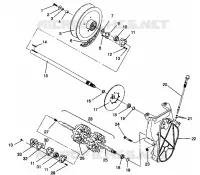 DRIVE TRAIN ASSEMBLY 440 0942760 AND 440 SKS 0942560 (4925072507017A)