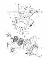 BLOWER HOUSING   RECOIL STARTER   SPORT   SPORT GT (4919271927033A)