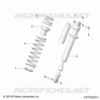 SUSPENSION, FRONT SHOCK MOUNTING, STANDARD/PREMIUM