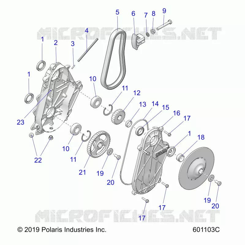 DRIVE TRAIN, CHAINCASE