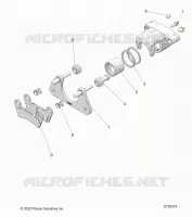 BRAKES, REAR CALIPER