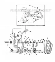 BRAKE   CHAINCASE 500 SPX (4922552255019A)