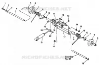 REAR TORQUE ARM LITE GT 0973133 AND EUROPEAN LITE GT E973133 (4938253825B010)