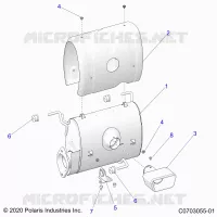 ENGINE, EXHAUST SYSTEM, SILENCER AND RELATED