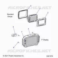ELECTRICAL, MULTI FUNCTION GAUGE