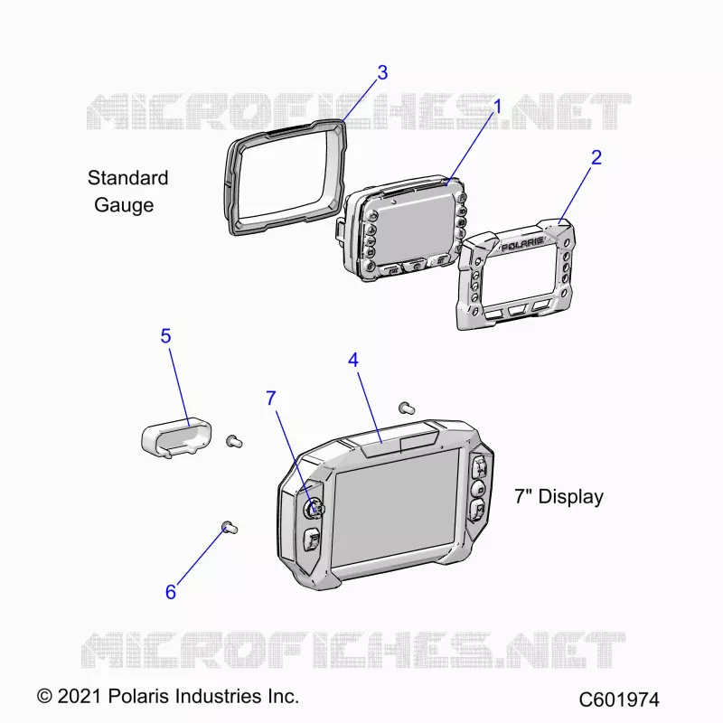ELECTRICAL, MULTI FUNCTION GAUGE
