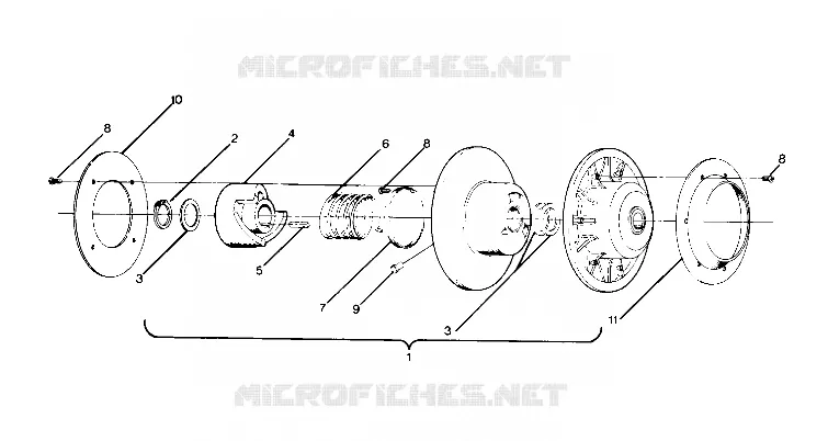 DRIVEN CLUTCH 400 XC (4920122012011A)