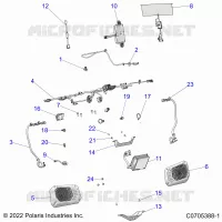 ELECTRICAL, DASH COMPONENTS, RIDE COMMAND