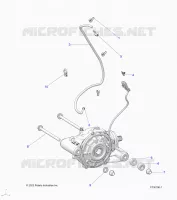 DRIVE TRAIN, FRONT GEARCASE MOUNTING