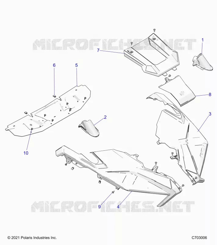 HOOD AND FRONT FENDERS