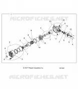 DRIVE TRAIN, FRONT GEARCASE INTERNALS (TO 8/7/2017)
