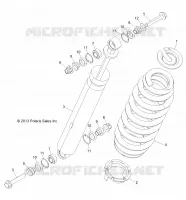 SUSPENSION, REAR SHOCK