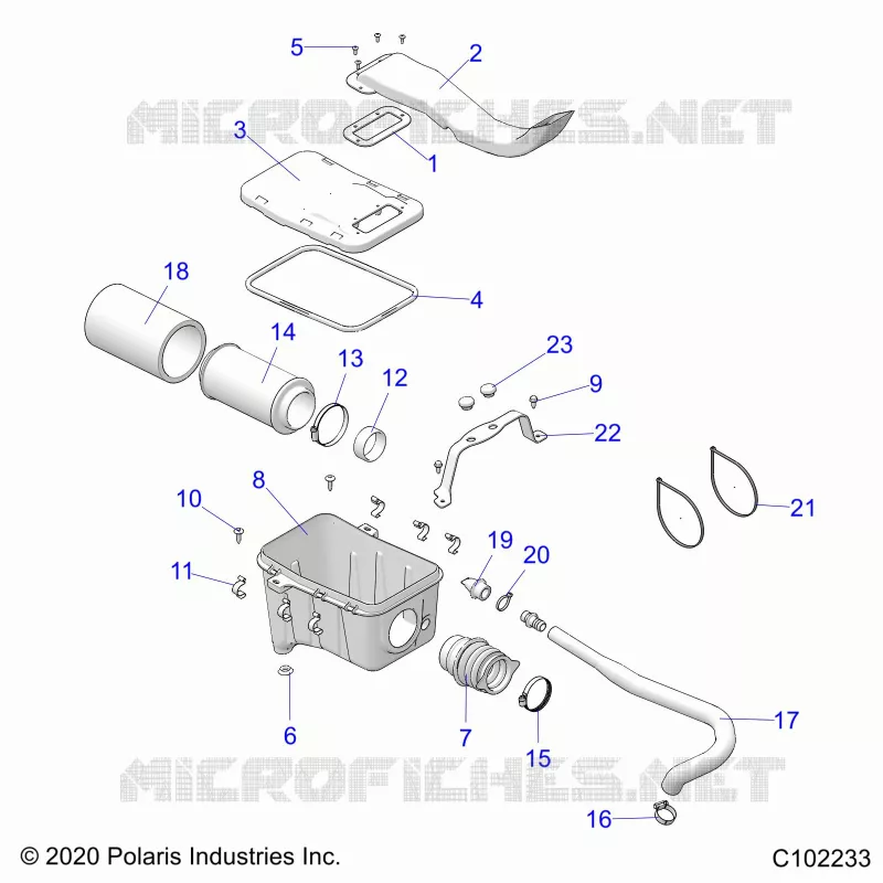 ENGINE, AIR INTAKE SYSTEM