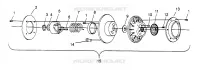 DRIVEN CLUTCH 500 EFI 0963774 AND EUROPEAN 500 EFI E963774 (4936183618C001)