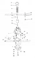CARBURETOR TRAIL DEALER MUST VERIFY JETTING   CARBURETOR NUMBERS. (4916831683032A)