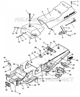 TUNNEL AND SEAT ASSEMBLY LITE GT E943133 (49273527350001)