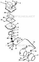 TRIM PACKAGE SL 780 B974088 AND INTL. SL 780 I974088 (4940924092B005)