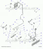 ELECTRICAL, WIRE HARNESS COMPONANTS, AND LICENSE PLATES 