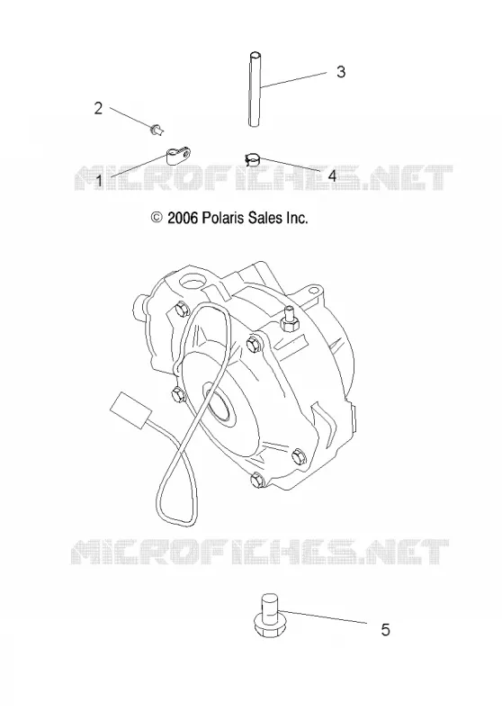 DRIVE TRAIN, FRONT GEARCASE MOUNTING