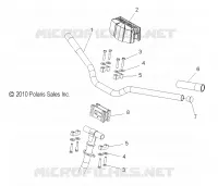 STEERING, HANDLEBAR MOUNTING