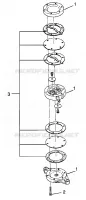 FUEL PUMP STORM 0975782, STORM S.E. H975782, EUROPEAN STORM S.E. E975782, (4937823782D007)