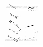 TOOL KIT    TRAIL RMK 0980961 (4942214221C012)