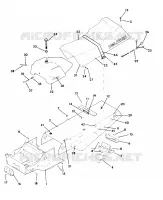 CHASSIS AND SEAT INDY LITE GT (4920132013001A)