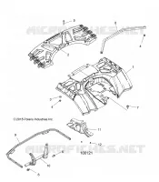 REAR BODYWORK CAB AND REAR RACK
