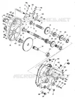 GEARCASE ASSEMBLY 350 2X4